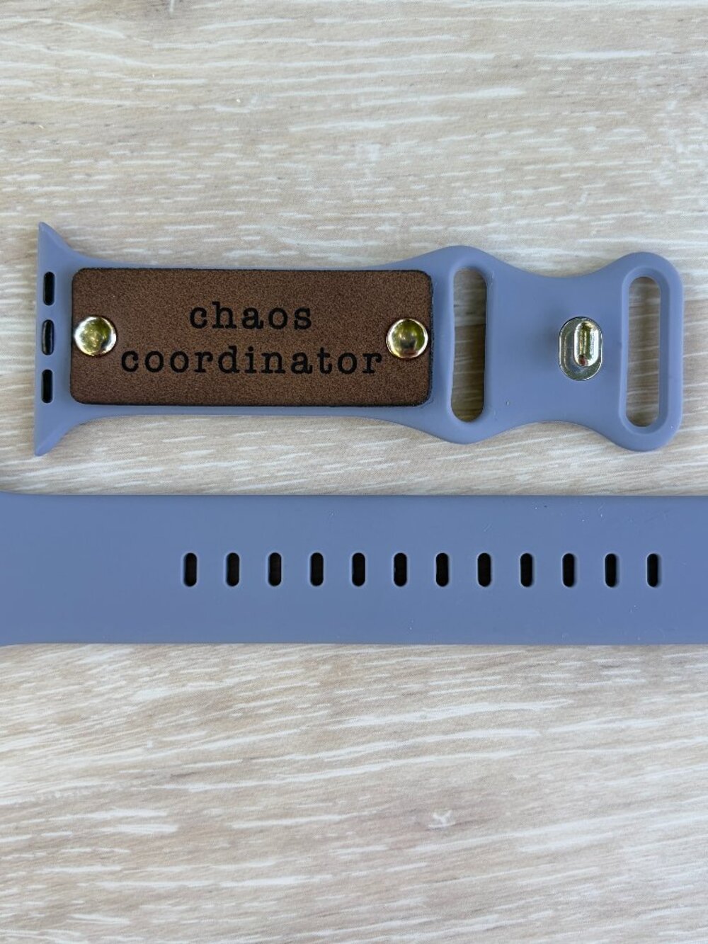 🌀 NEW Slate Blue "Chaos Coordinator" Watch Band • 42/44/45/46/49mm